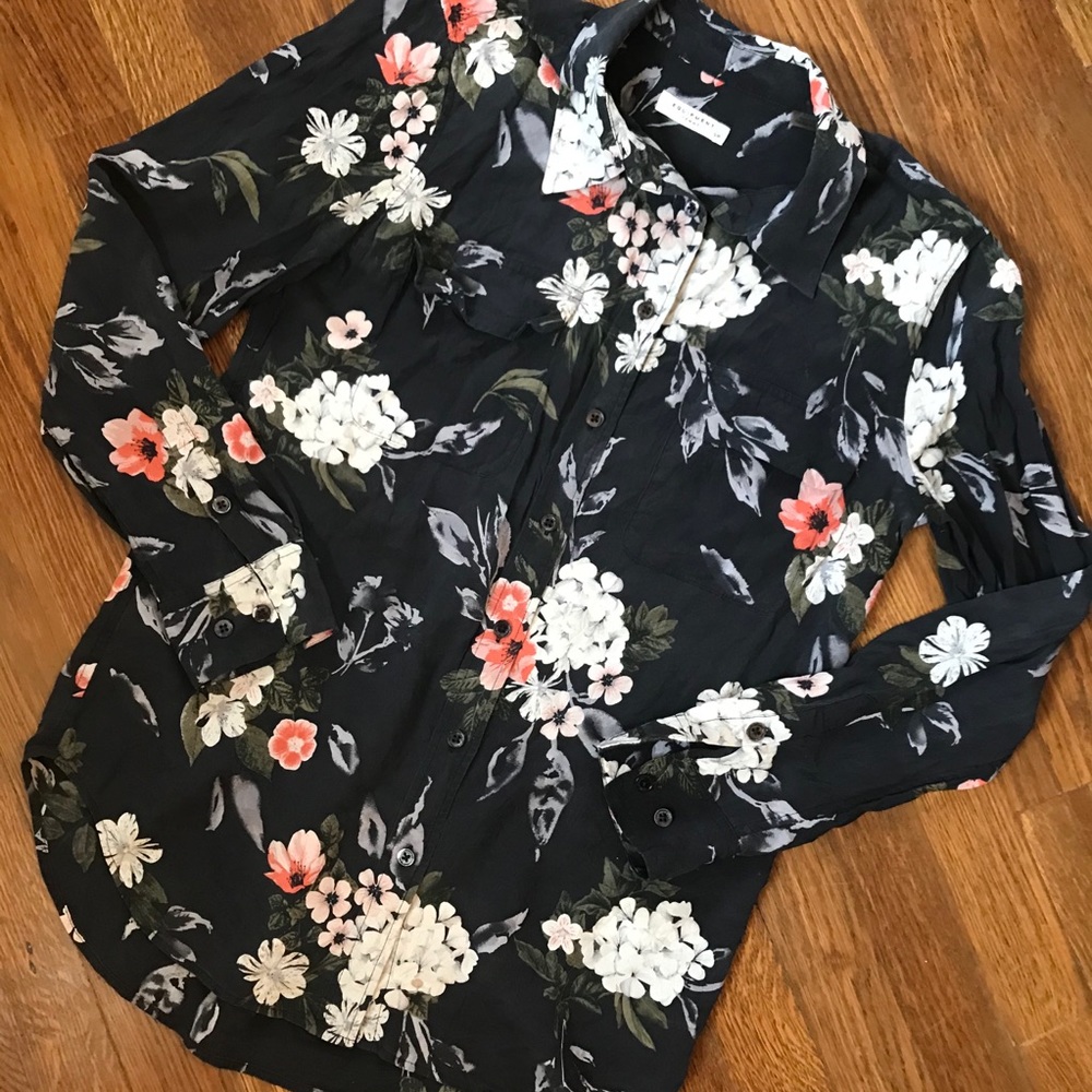 Equipment Floral Button Down - Picture 2 of 5